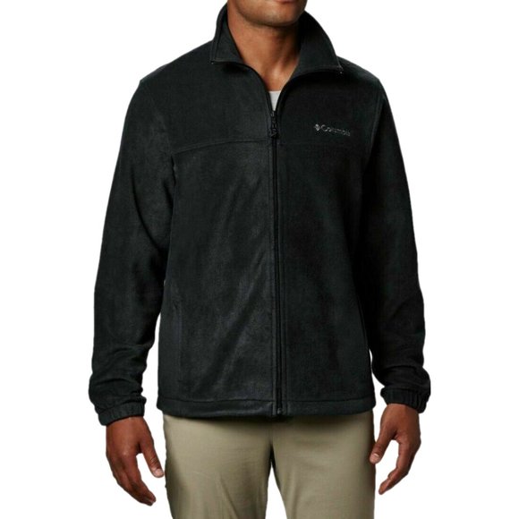 Columbia Mens Jacket Black Size MEDIUM Full-Zip